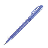 Pentel Fude Touch Brush Sign Pen - 12 New Colours - Blue Violet - Brush Pens - Bunbougu