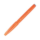 Pentel Fude Touch Brush Sign Pen - Orange - Brush Pens - Bunbougu