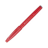 Pentel Fude Touch Brush Sign Pen - Red - Brush Pens - Bunbougu