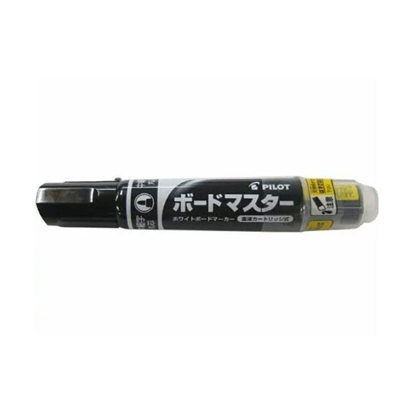Pilot Board Master Refillable Whiteboard Marker - Medium Fine Round Tip - Black - - Markers - Bunbougu