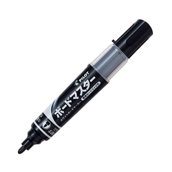 Pilot Board Master Refillable Whiteboard Marker - Medium Fine Round Tip - Black - - Markers - Bunbougu