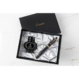 Pilot Custom 823 Fountain Pen Gift Set - Black - 14k Gold -  - Fountain Pens - Bunbougu