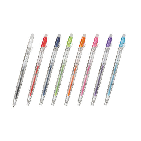 Pilot FriXion Ball Slim Gel Pen - Clear Body Version - 0.38 mm -  - Gel Pens - Bunbougu