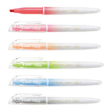 Pilot Frixion Light Natural Colour Erasable Highlighter - 6 Colour Set -  - Highlighters - Bunbougu