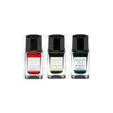 Pilot Iroshizuku Ink 15 ml Bottle Gift Set D - Set of 3 - Emerald Green/Firefly Glow/Cherry Blossom
