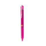Pilot FriXion Ball Knock Retractable Gel Pen - 0.5 mm - Pink - Gel Pens - Bunbougu