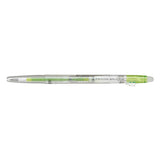Pilot FriXion Ball Slim Gel Pen - Clear Body Version - 0.38 mm - Light Green - Gel Pens - Bunbougu