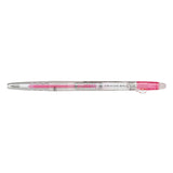 Pilot FriXion Ball Slim Gel Pen - Clear Body Version - 0.38 mm - Light Pink - Gel Pens - Bunbougu
