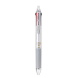Pilot Frixion Ball Slim 3 Colour Gel Ink Multi Pen - 0.38 mm - Silver - Multi Pens - Bunbougu