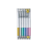 Pilot Juice Up Gel Pen - Metallic 6 Color Set - 0.4 mm