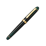 Platinum 3776 Century Fountain Pen - Laurel Green - 14k Gold - Fine Nib -  - Fountain Pens - Bunbougu