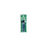 Platinum Ink Cartridges - 2 Cartridges - For Fountain Pen and Marker - Green - Ink Cartridges - Bunbougu