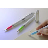 Platinum Plaisir AURA Fountain Pen - Colour of The Year Limited Edition - Merry Pink -  - Fountain Pens - Bunbougu