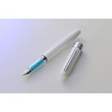 Platinum Plaisir AURA Fountain Pen - Colour of The Year Limited Edition - Symphony Blue -  - Fountain Pens - Bunbougu