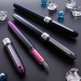 Platinum Plaisir Fountain Pen - 10th Anniversary Limited Edition - Night Grey -  - Fountain Pens - Bunbougu