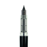 Platinum Plaisir Fountain Pen - Black - Fine Nib -  - Fountain Pens - Bunbougu