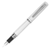 Platinum Procyon Fountain Pen - Porcelain White - Fine Nib - Fountain Pens - Bunbougu