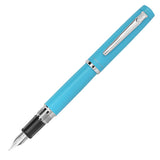 Platinum Procyon Fountain Pen - Turquoise Blue - Fine Nib - Fountain Pens - Bunbougu