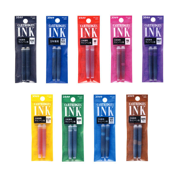 Ink Cartridges for Fountain Pens