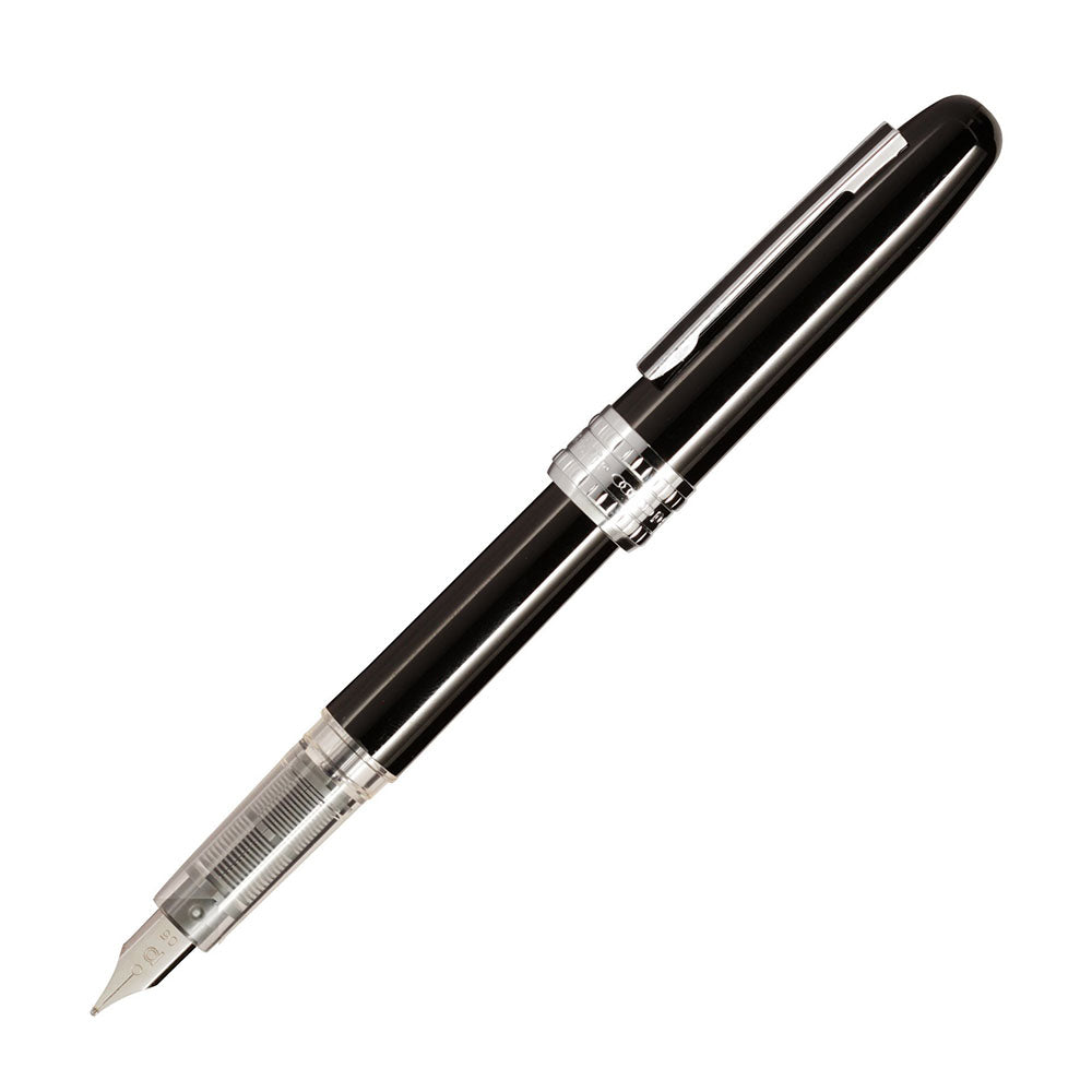 Platinum Plaisir Fountain Pen Black Fine Nib – Bunbougu