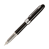 Platinum Plaisir Fountain Pen - Black - Fine Nib -  - Fountain Pens - Bunbougu