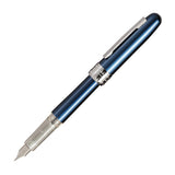 Platinum Plaisir Fountain Pen - Blue - Fine Nib -  - Fountain Pens - Bunbougu