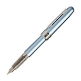 Platinum Plaisir Fountain Pen - Frosty Blue - Fine Nib -  - Fountain Pens - Bunbougu