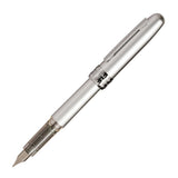 Platinum Plaisir Fountain Pen - Ice White - Medium Nib -  - Fountain Pens - Bunbougu