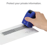 Plus Guard Your ID Roller Stamp - Blue -  - Creative Stationery - Bunbougu