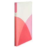 Plus Pasty Pastel Colour Clear Pocket Folder - 40 Pockets - A4 - Cherry Pink - Binders & Folders - Bunbougu