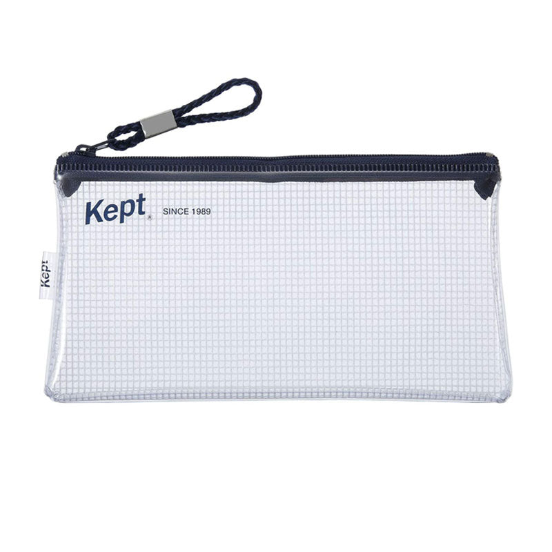 Raymay Kept Clear Pencil Case - Navy -  - Pencil Cases & Bags - Bunbougu