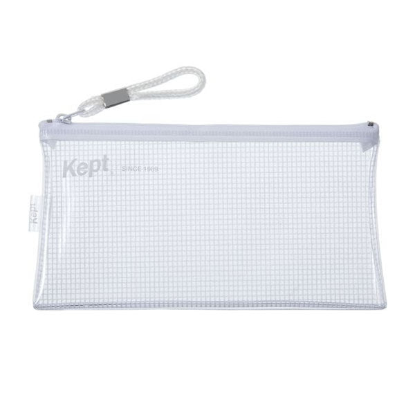 Raymay Kept Clear Pencil Case - White