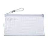 Raymay Kept Clear Pencil Case - White