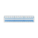 Raymay Easy to See Grid Ruler - 15 cm