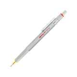 Rotring 800 Retractable Drafting Pencil - Silver Barrel - 0.5 mm/0.7 mm - 0.7 mm - Mechanical Pencils - Bunbougu
