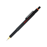 Rotring 800 Retractable Drafting Pencil - Black Barrel - 0.5 mm/0.7 mm - 0.7 mm - Mechanical Pencils - Bunbougu