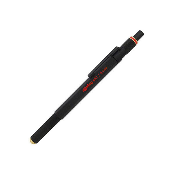 Rotring 800 Retractable Drafting Pencil - Black Barrel - 0.5 mm/0.7 mm -  - Mechanical Pencils - Bunbougu