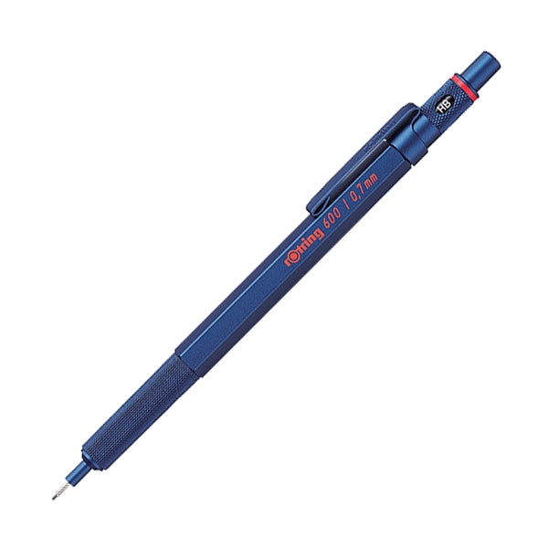 Rotring 600 Mechanical Pencil - Iron Blue - 0.7 mm -  - Mechanical Pencils - Bunbougu