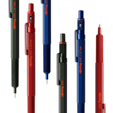 Rotring 600 Mechanical Pencil - Madder Red - 0.5 mm -  - Mechanical Pencils - Bunbougu