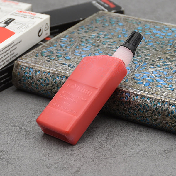 Rotring Drawing Ink - Red - 23 ml -  - Bottled Inks - Bunbougu