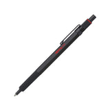 Rotring 600 Ballpoint Pen - Black Ink - Black Body - 1.0 mm -  - Ballpoint Pens - Bunbougu