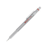 Rotring 600 Drafting Pencil - Silver Barrel - 0.5 mm/0.7 mm - 0.7 mm - Mechanical Pencils - Bunbougu