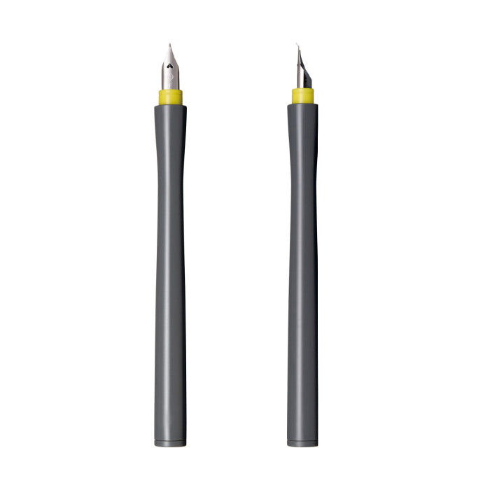 Sailor Hocoro Dip Pen - Grey Body - Brush Lettering Nib -  - Fountain Pens - Bunbougu