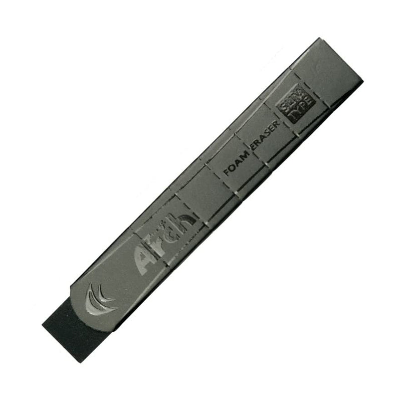 Sakura Arch Foam Eraser - Slim Type - All Black -  - Erasers - Bunbougu