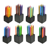 Sakura Coupy Coloured Pencil Cube Box - Black Box - 72 Colour Set -  - Oil Pastels & Crayons - Bunbougu