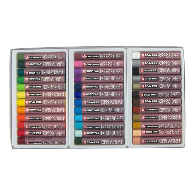 Sakura Cray-pas Expressionist Oil Pastels - 36 Colours -  - Oil Pastels & Crayons - Bunbougu