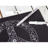 Sakura Gelly Roll Classic Gel Pen - White Ink - 08 Medium Point - 0.8 mm -  - Gel Pens - Bunbougu