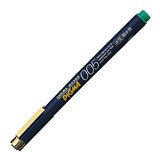 Sakura Pigma Micron ESDK Fineliner Pen - Green - Size 005 - 0.2 mm -  - Felt Tip Pens - Bunbougu
