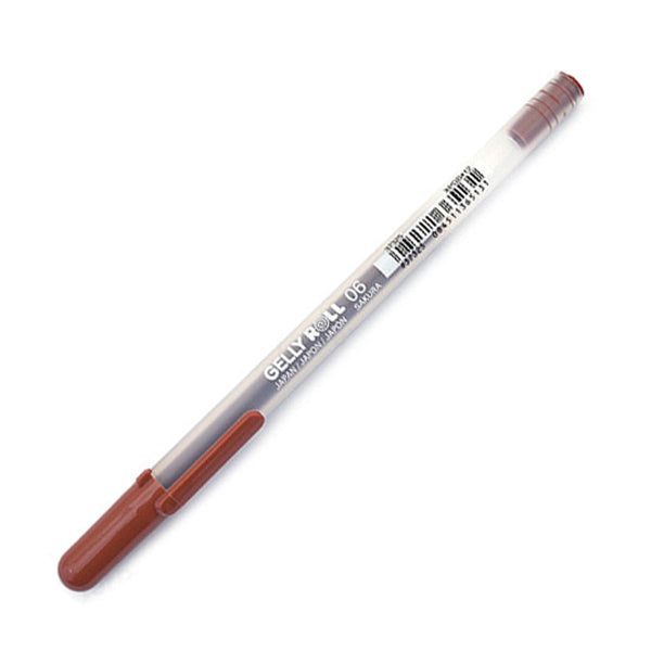 Sakura Gelly Roll Classic Gel Pens - Fine Point - 0.6 mm - Brown - Gel Pens - Bunbougu
