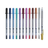 Sakura Gelly Roll Gel Pen - 12 Metallic Color Set - 1.0 mm -  - Gel Pens - Bunbougu